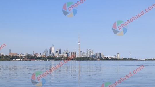 Toronto City Skyline and Lake Ontario