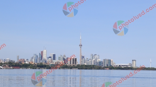 Toronto City Skyline and Lake Ontario