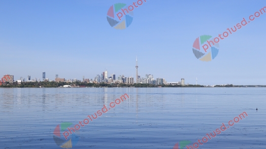 Toronto City Skyline and Lake Ontario