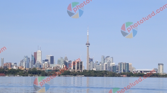 Toronto City Skyline and Lake Ontario