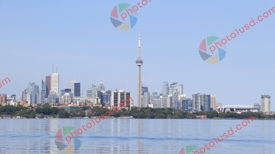 Toronto City Skyline and Lake Ontario